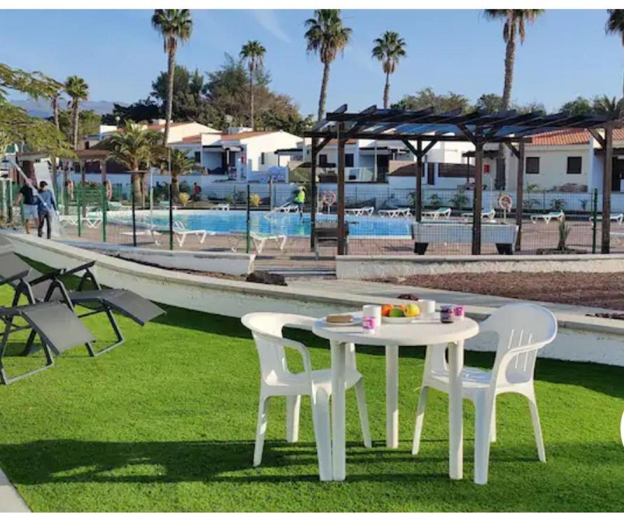 Cozy Colorado Pool View #3 Apartment Maspalomas  Exterior photo